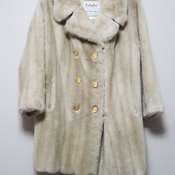 Vintage Lykafur Priscilla Modes Coat - Picture 5 of 8